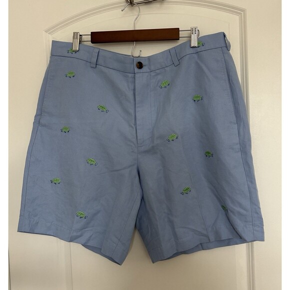 Brooks Brothers Other - Brooks Brother Mens Shorts Size 38 Linen Blend Coastal Hamptons Cruise Novelty